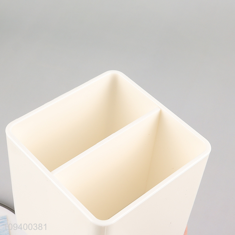 Low price desktop pen holder makeup brush holder