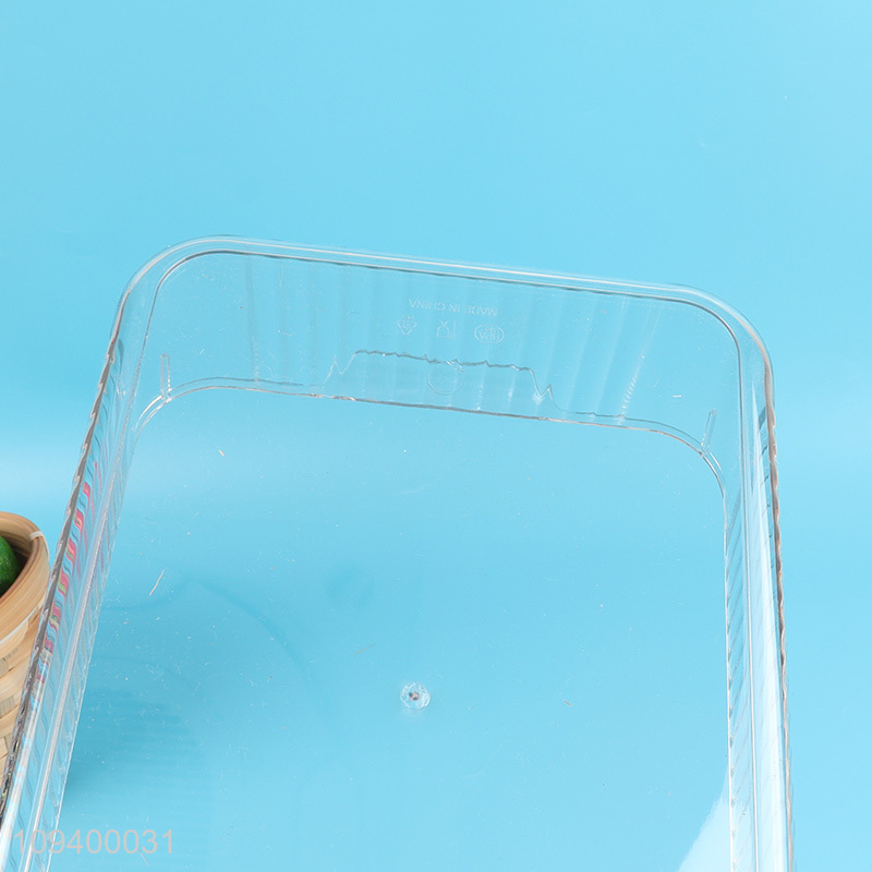 China factory storage box with lid for fridge organizer