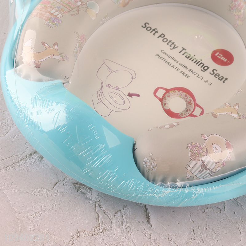 China wholesale comfortable kids toilet seat with cartoon print