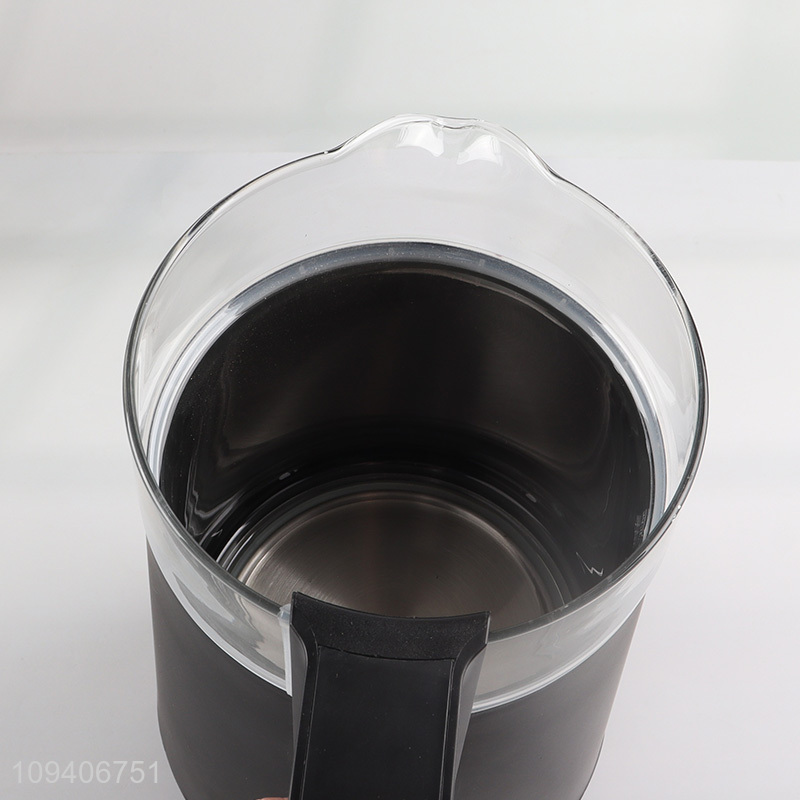 New arrival black reusable electric water kettle