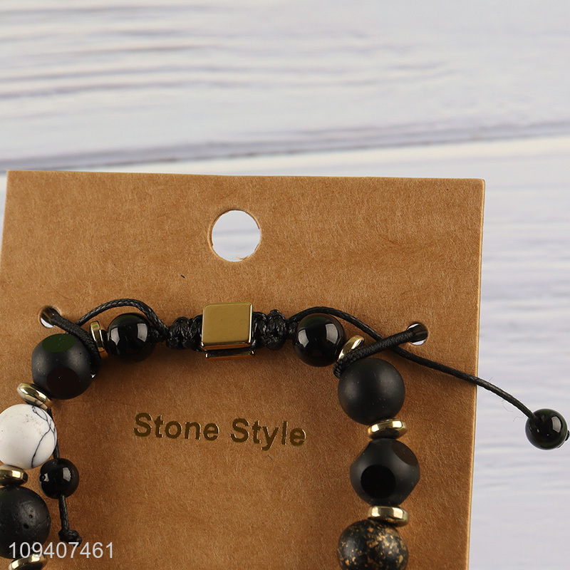 Factory direct sale fashion stone bracelet stone jewelry for gifts
