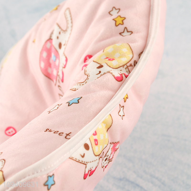 Wholesale rabbit printed polyester baby pillow