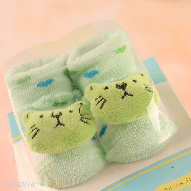 Hot products cute cartoon cotton baby socks