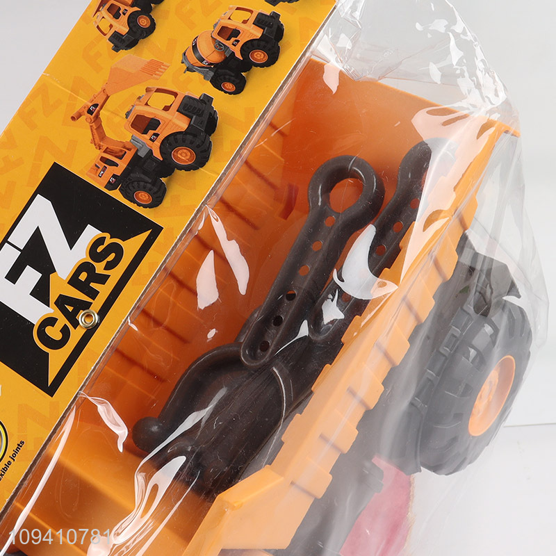 Hot sale orange construction dump vehicle toy