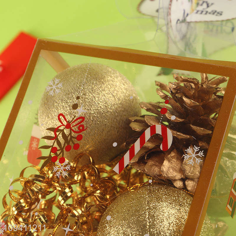 Good quality christmas ball Christmas hanging decoration