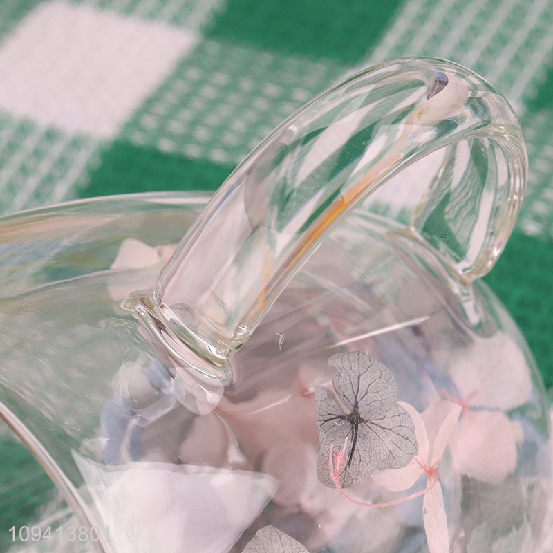 Top sale glass cup water cup coffee cup with handle