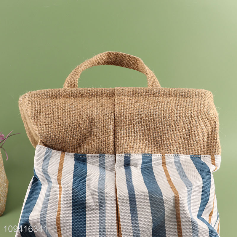 Hot selling rectangle polyester storagec basket wholesale