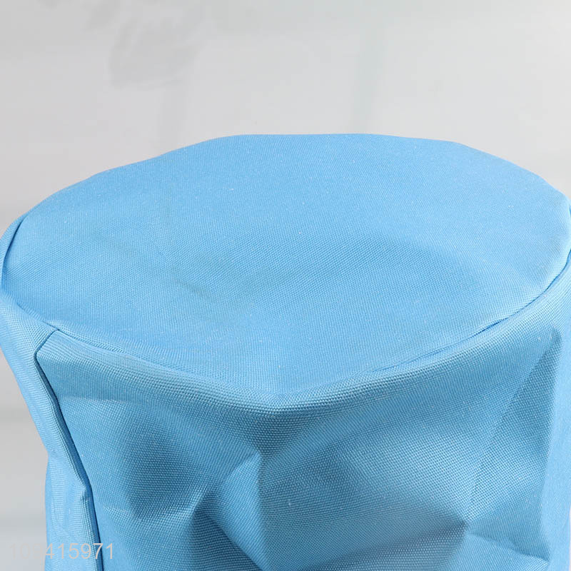 Hot selling foldable polyester storage basket with handle