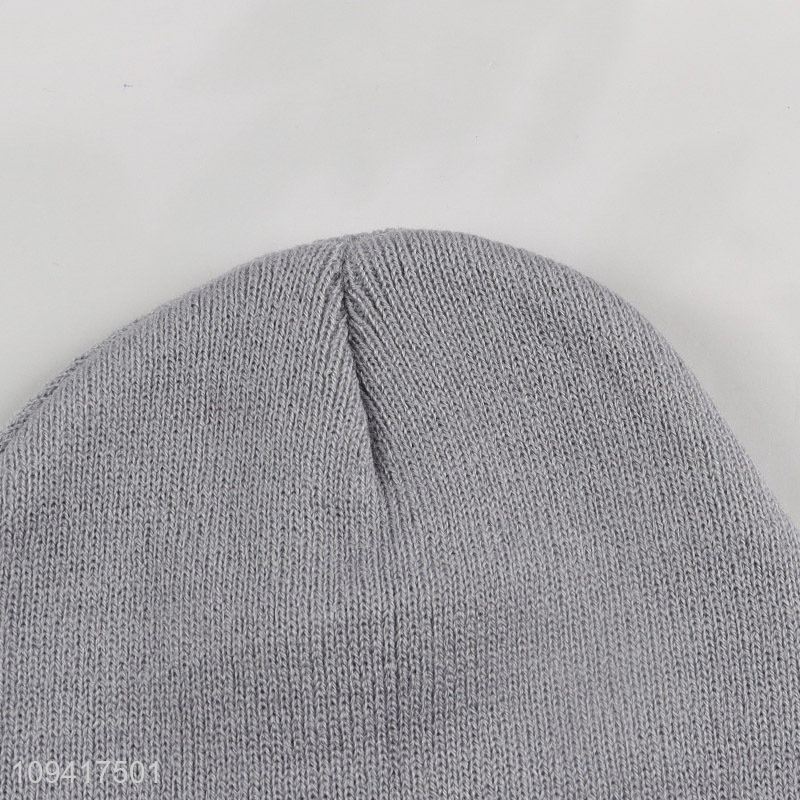 Factory direct sale winter knitted hat beanies hat