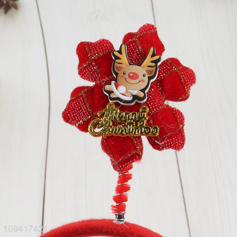 Good selling Christmas hair hoop hair accessories