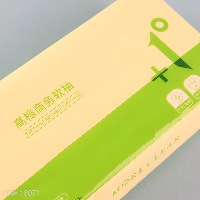 Hot selling soft absorbent facial tissue for office