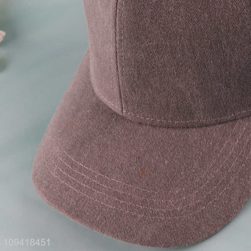 Top sale fashion baseball cap peaked cap wholesale