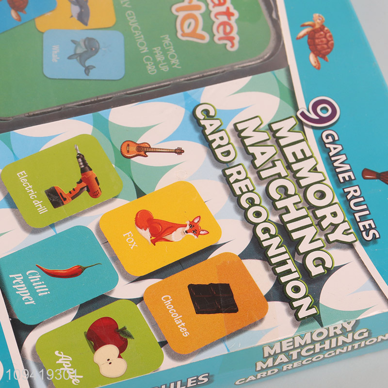 Good sale kids educational memory matching games brain game
