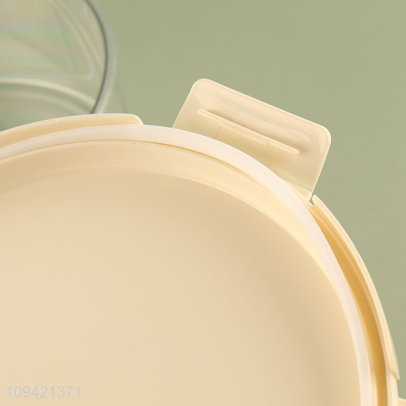 Latest products   round food storage jar for home