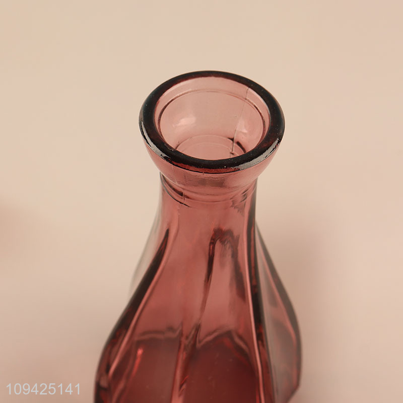 New arrival glass flower vase for home decor