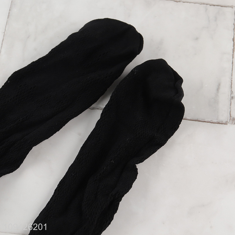 Yiwu market  ladies pantyhose jacquard fishnet socks