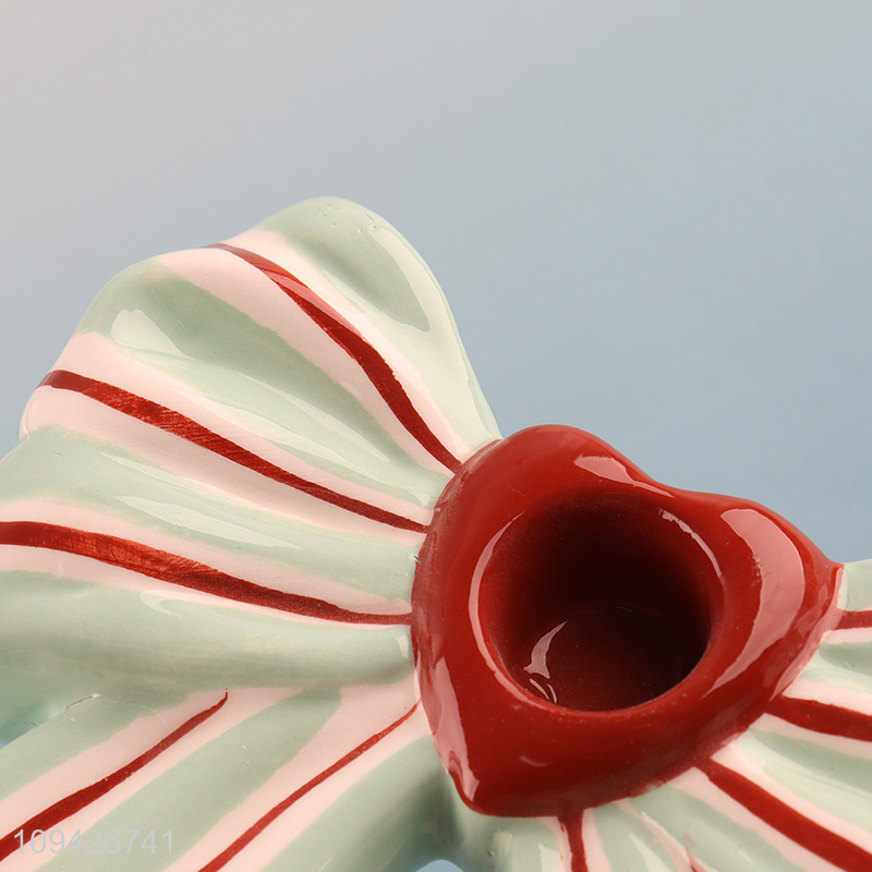 Online wholesale home decor ceramic candle holder
