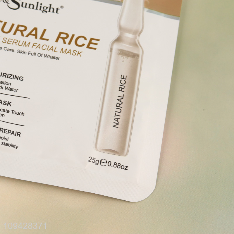 Top selling natural rice moisturizing nourishing facial mask