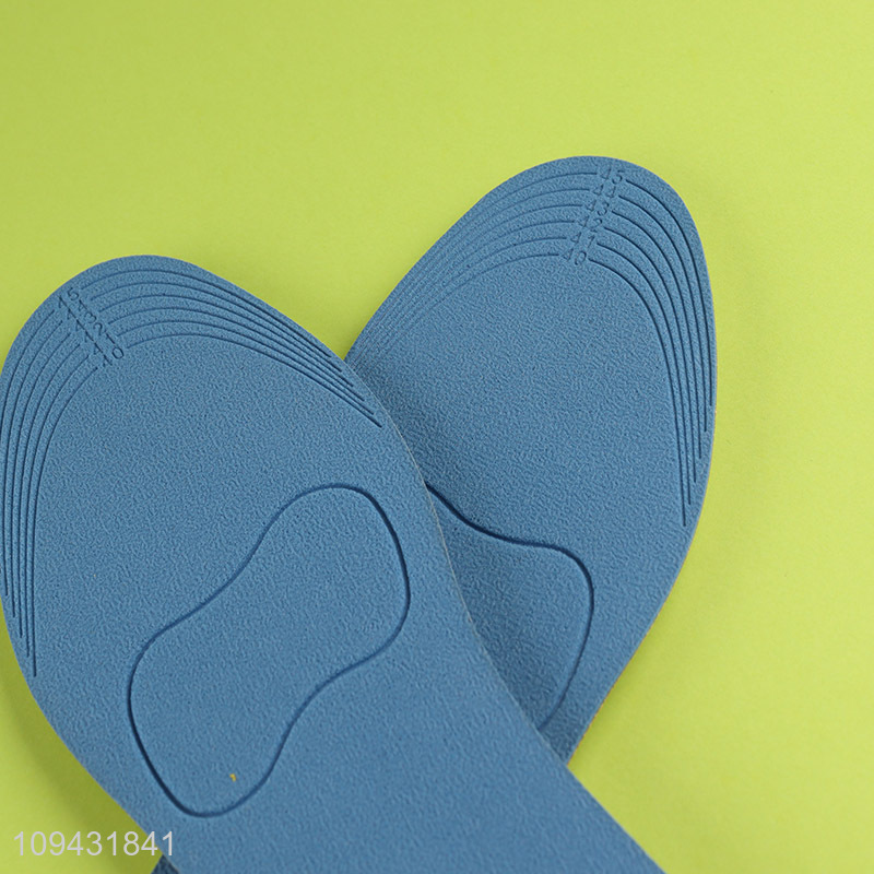 China wholesale high elastic cotton arch support sport insole for men