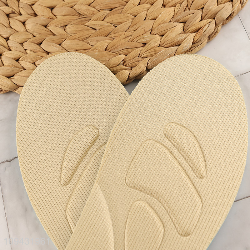 Factory supply comfortable breathable insole for shoes