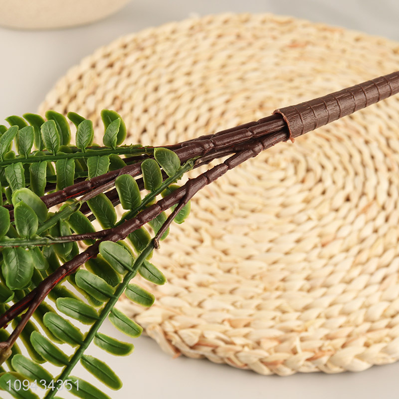 China supplier indoor decor plastic artificial persian fern