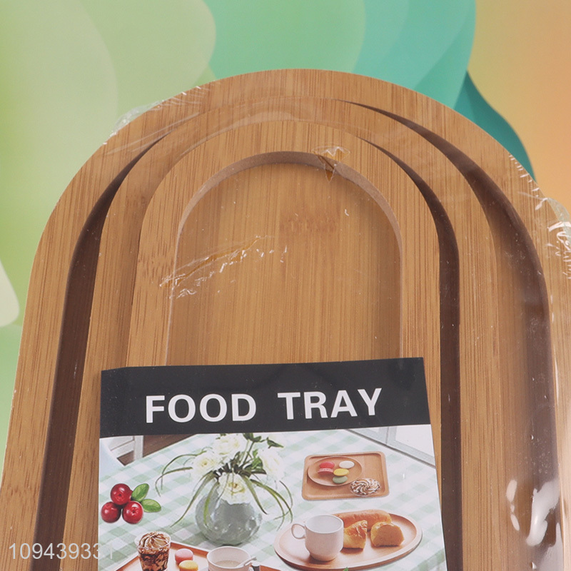 China factory MDF storage tray dessert serving tray