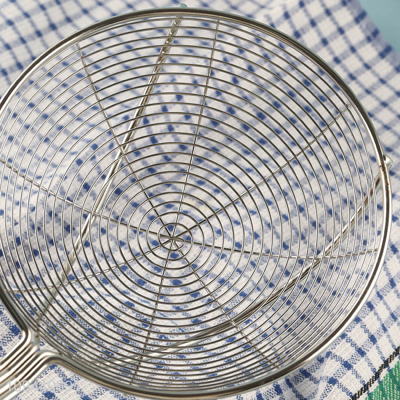 China products stainless steel colander strainer for kitchen