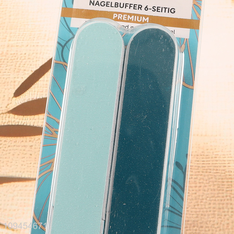 New arrival 2pcs nail buffer polishing file set
