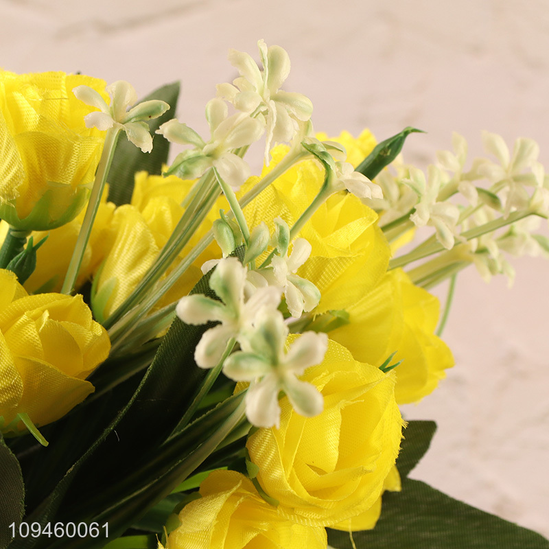 Low price artificial flower fake flower for decor