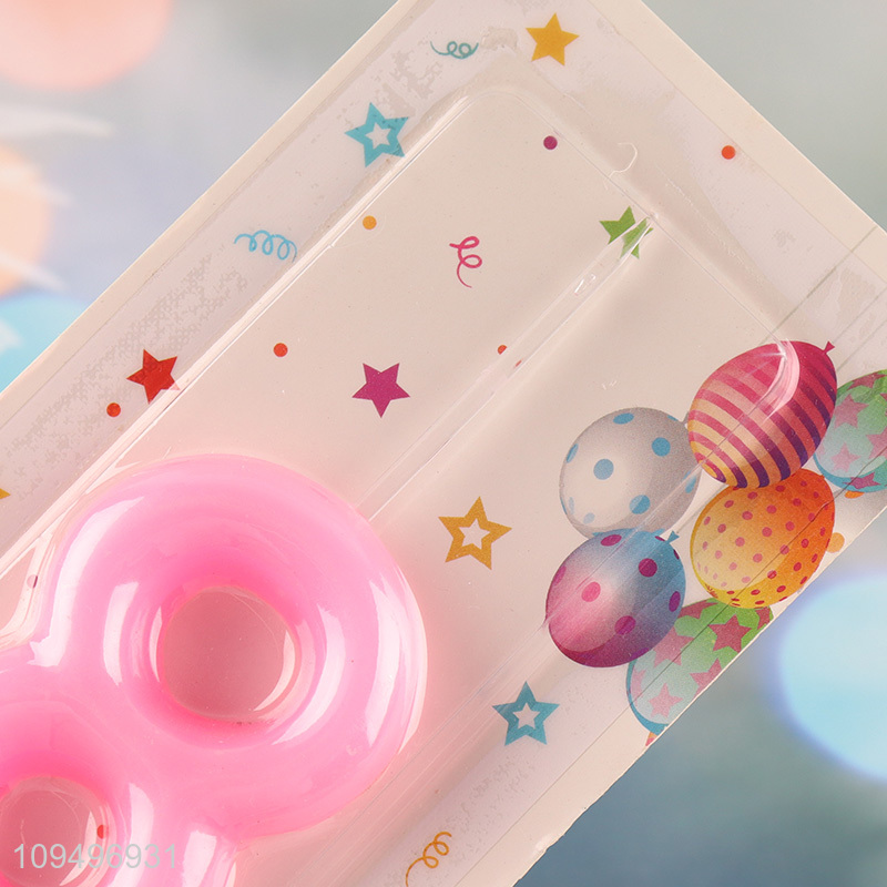 Hot items festival numeral candle for cake decor