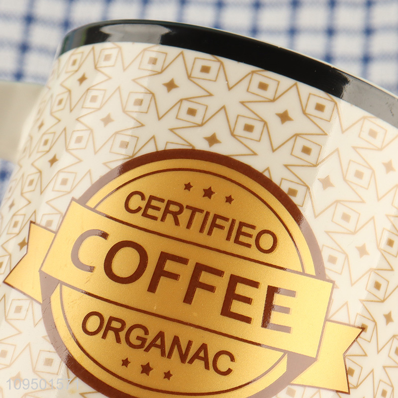 Popular products ceramic coffee cup with handle