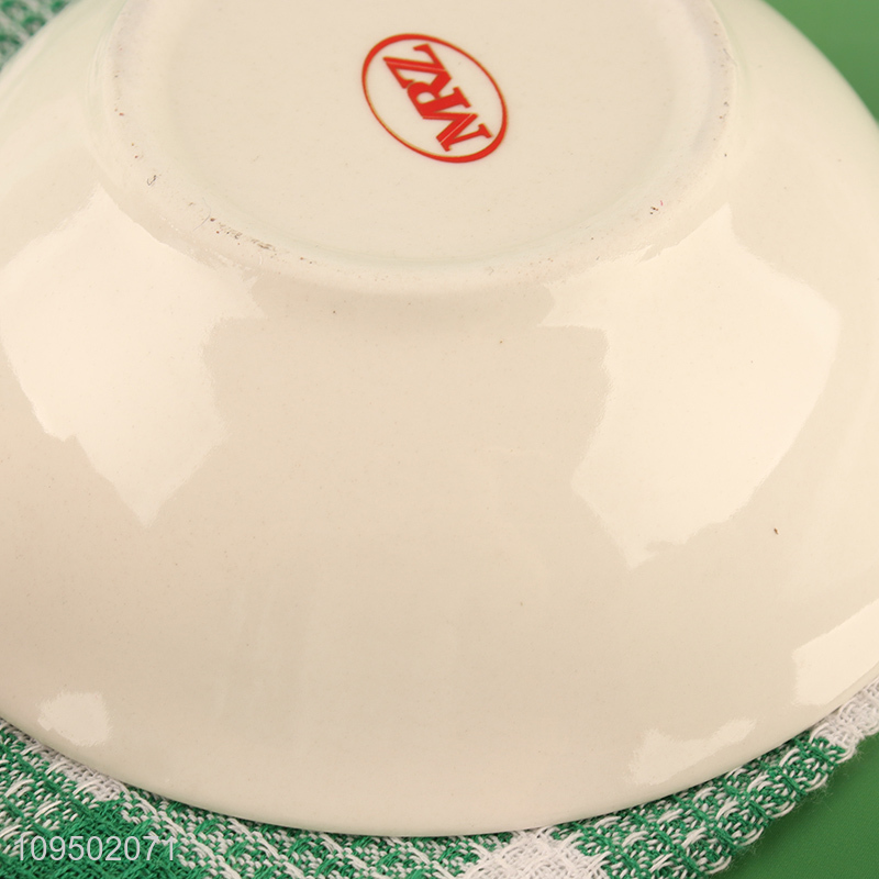 China wholesale ceramic bowl round tableware bowl