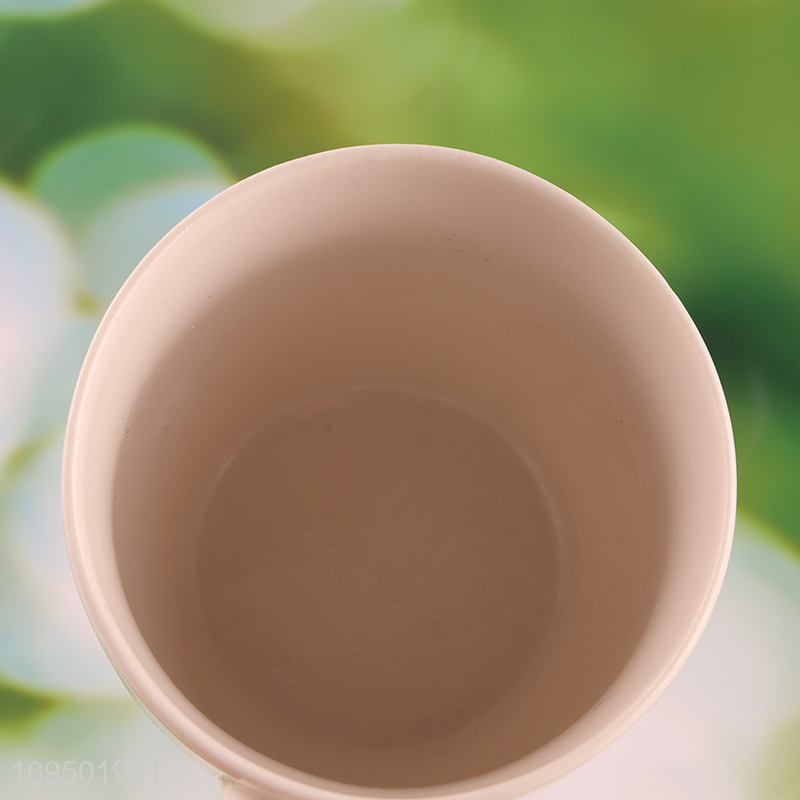 Best selling ceramic cup water cup with handle