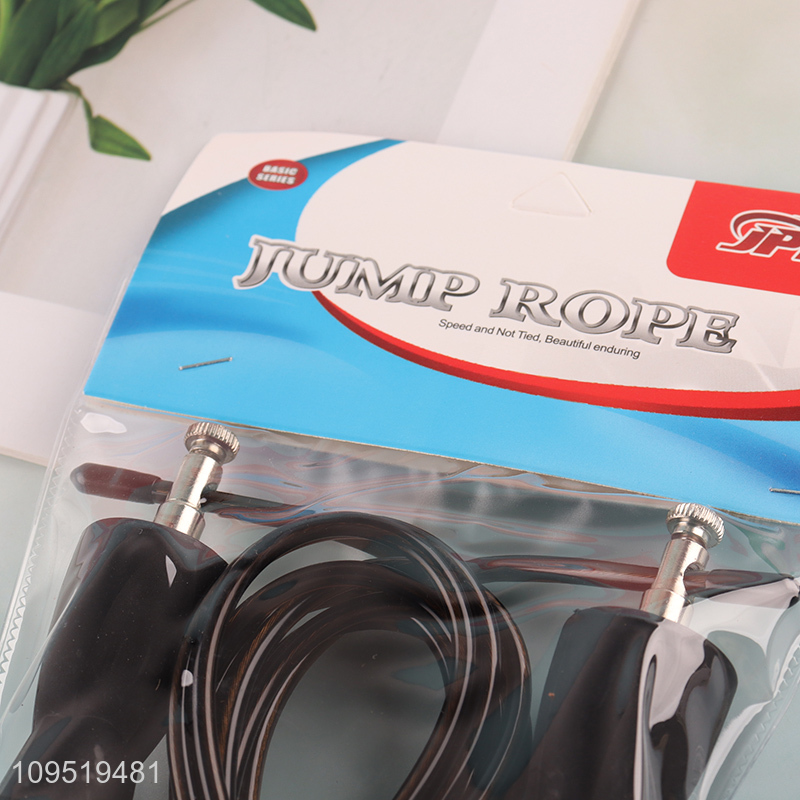 Top selling black sport jump rope wholesale