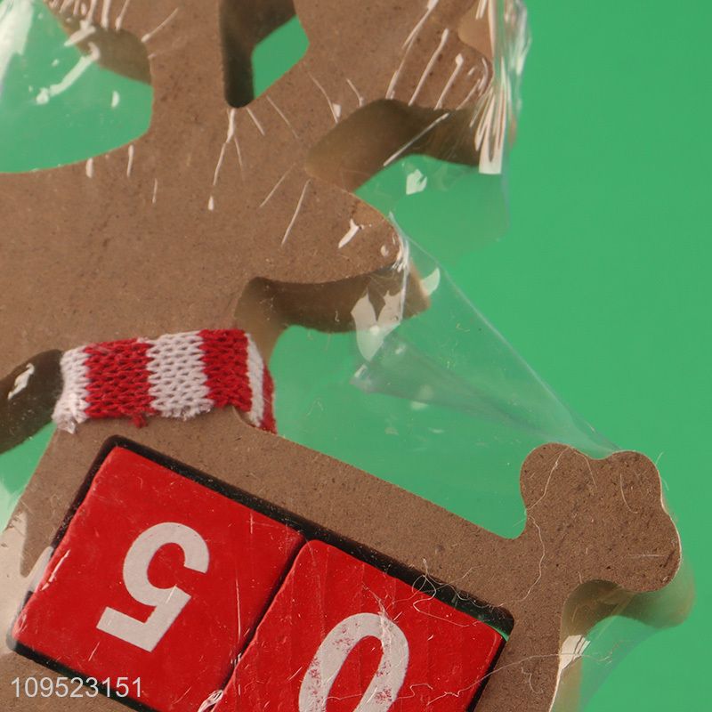 New arrival christmas countdown ornament for home decor