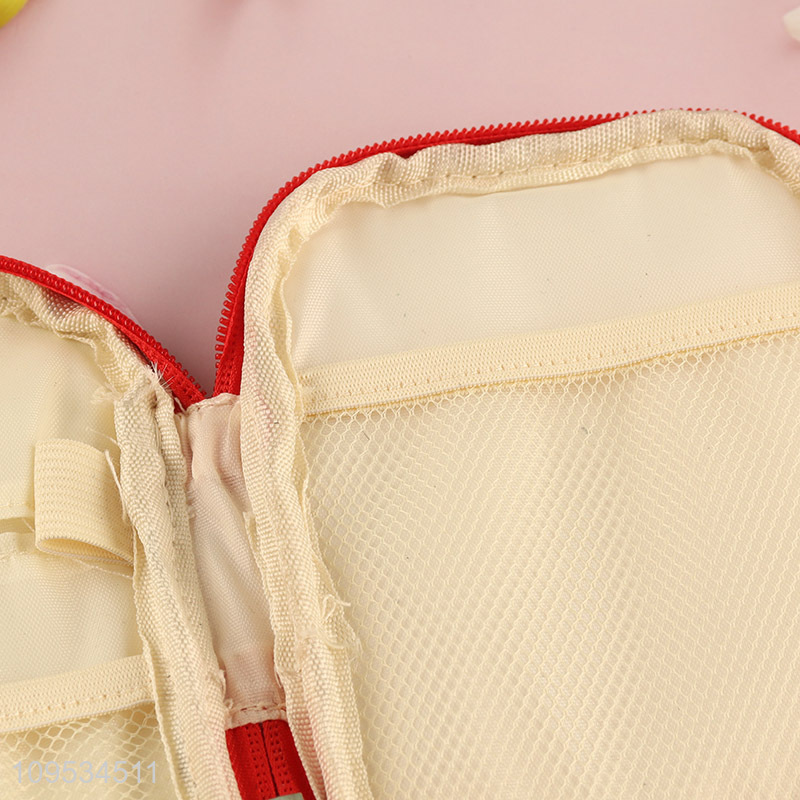 Top quality cartoon printed portable medicine bag