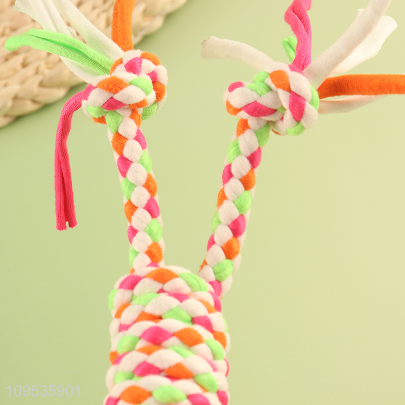 China products multicolor pet chew toys teething toys