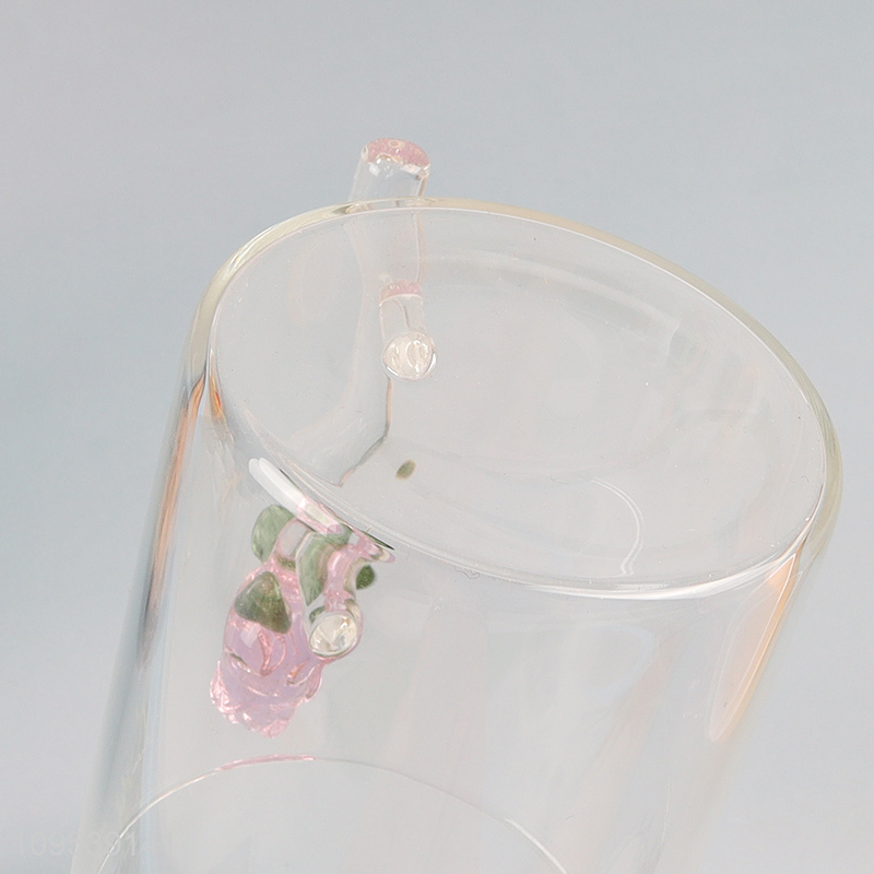 Hot sale clear glass drinking cup juice cup