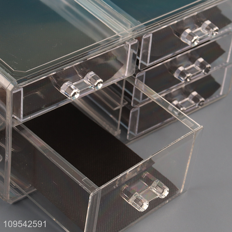 Wholesale desktop makeup organizer storage box