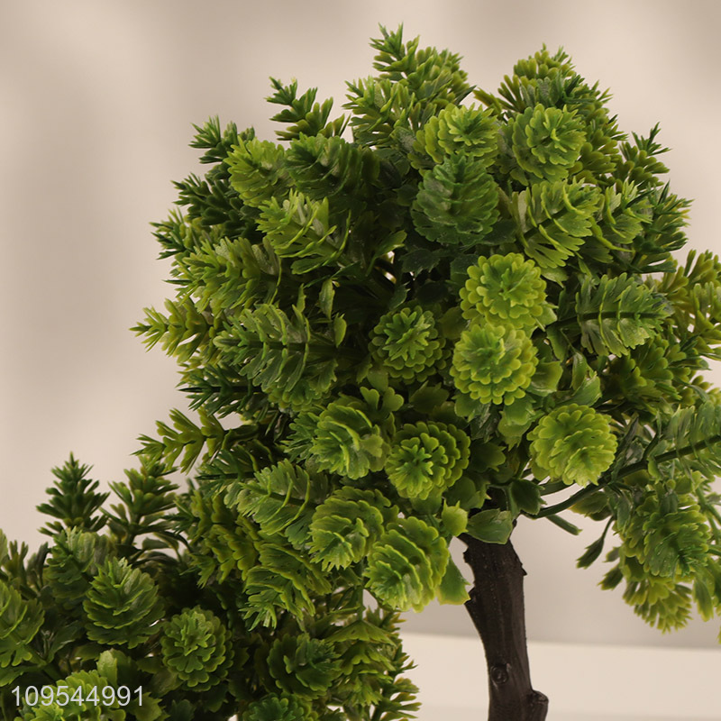 Good Quality Simulation Potted Plant Lifelike Fake Bonsai For Home And Office