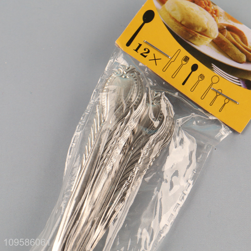 China wholesale stainless steel dining spoon for tableware